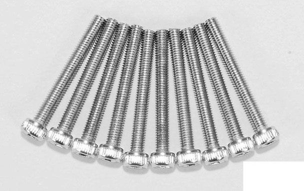Socket Head Cap Screws M3 X 26mm (10) Z-S0712 RC4WD 2.5mm driver SILVER