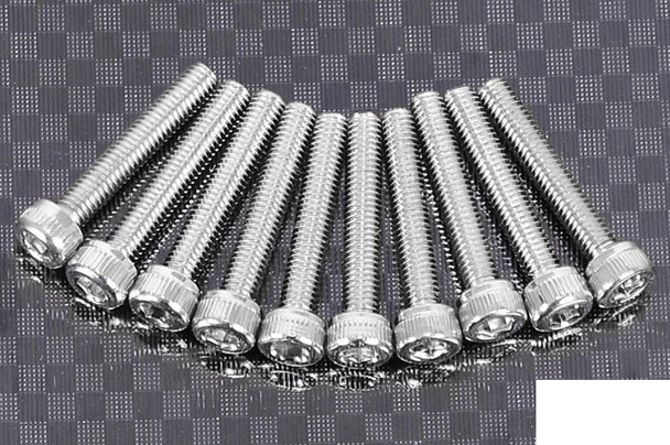 Socket Head Cap Screws M3 X 18mm (10) Z-S0718 RC4WD 2.5mm driver SILVER
