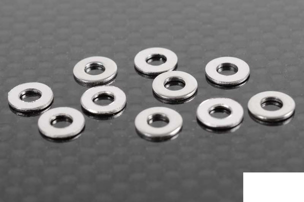 CLEARANCE 30% DISCOUNT M3 Flat Washer (Silver) Z-S0979 RC4WD 7mm x 1mm Spacer shim fit tire cage