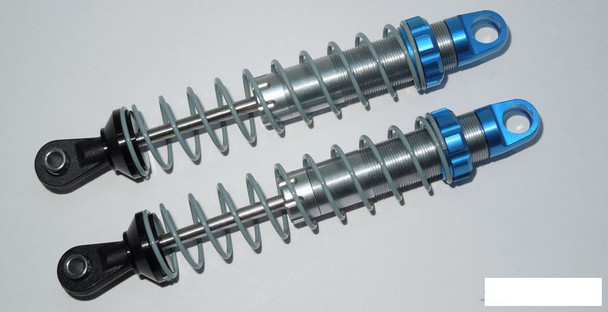 SSD Pro Scale 90mm Shocks Silver Blue SSD00297 Shock Adsorter SSD-RC Suspension