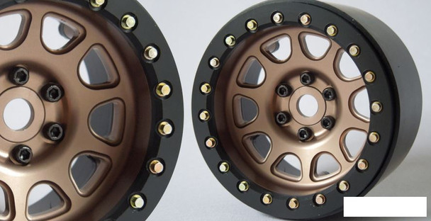 SSD 2.2" D Hole Beadlock Wheels BRONZE GOLD SSD00308 12mm Hex 6 bolts only SSD 2.2" D Hole Beadlock Wheels BRONZE GOLD SSD00308 12mm Hex 6 bolts only