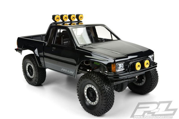 Proline 1985 Toyota Hilux SR5 CLEAR Body Cab + Bed SCX10 313mm WB PL3466-00