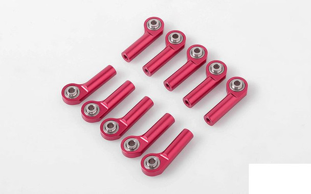 M3 Offset Long Aluminum Rod Ends RED x10 Z-S1639 RC4WD Steering ends Portal RC
