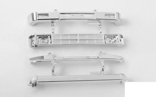 RC4WD 1985 Toyota 4Runner Chrome Bumper Z-B0186 Front Rear 4 Runner chin