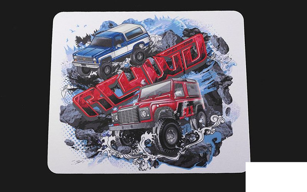 RC4WD Official Mouse Pad Z-L0120 Place Mat 235 x 197mm D90 K5 Blazer Blue Red