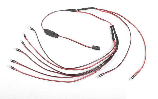 Basic LED Lighting System for C2X Competition Truck Z-E0116 RC4WD 8 Lights LEDs