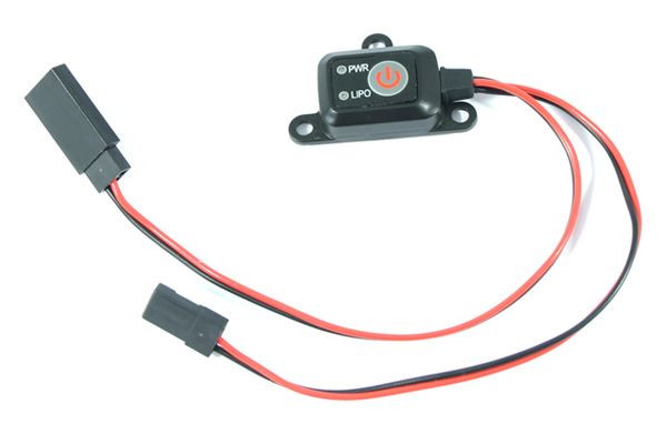 Etronix Power Switch ET0775 tiny MCU controlled on off LiPo cut & Battery Level