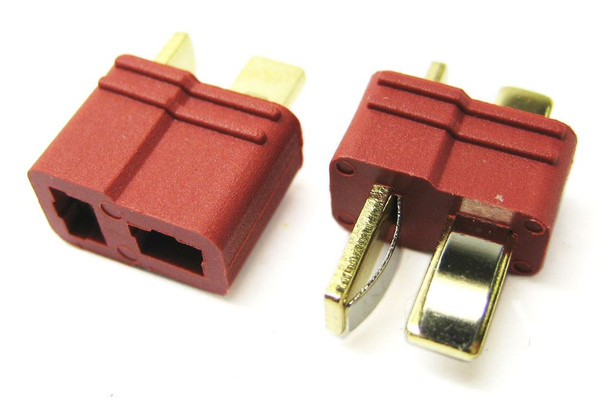 Etronix Deans Plug With Grips 1x MALE 1x FEMALE ET0789 Connector RC Pair Plugs