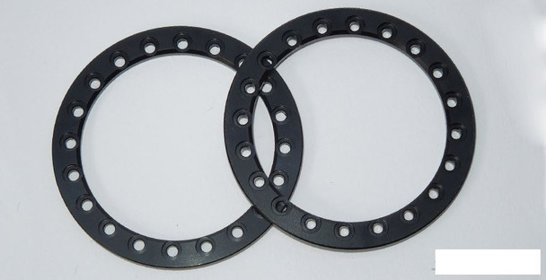SSD 1.9" Black Aluminum Beadlock Rings (2) SSD00362 for SSD-RC wheels ring
