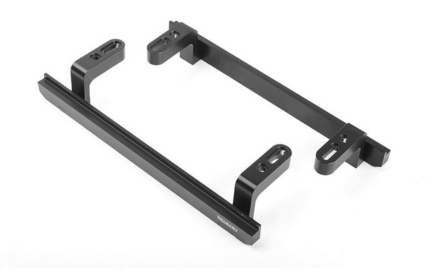 Tough Armor Slim-Line CNC Sliders Traxxas TRX-4 BLACK Z-S1983 RC4WD rock TRX4