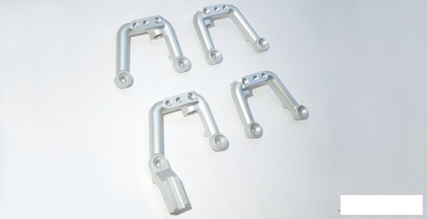 SSD Aluminum Shock Hoops Set for Enduro SILVER SSD00395 Elements mounts