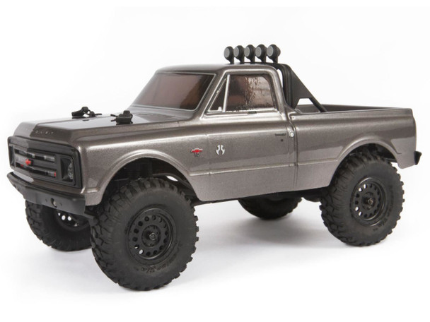 SCX24 1967 Chevrolet C10 1/24 4WD-RTR SILVER AXI00001T2 Axial 24th micro scaler