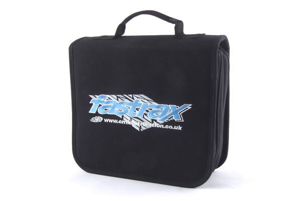Fastrax Mega Tool Carry Bag 40 Slots Zip Slot 2 Layers FAST682 case RC box 26x28