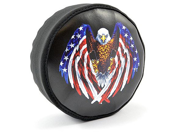 Fastrax Scale Eagle Spare Tyre Cover Dia 125mm TRX4 FAST2377E Tire TRX-4 TRX 4