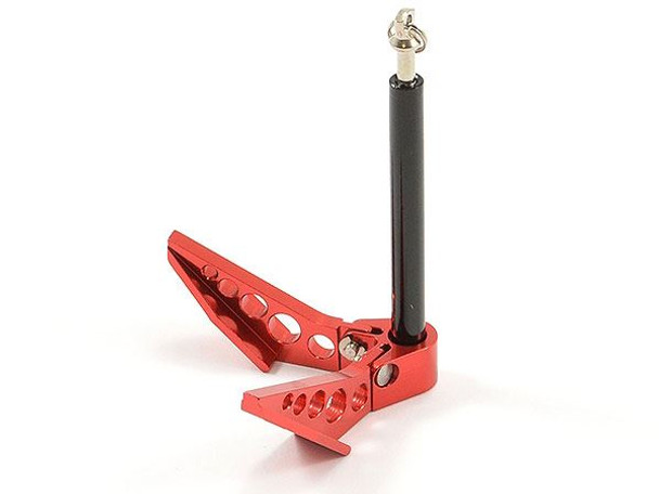 Fastrax Scale Aluminium Folding Winch Anchor FAST2375 TOY 60mm ground point