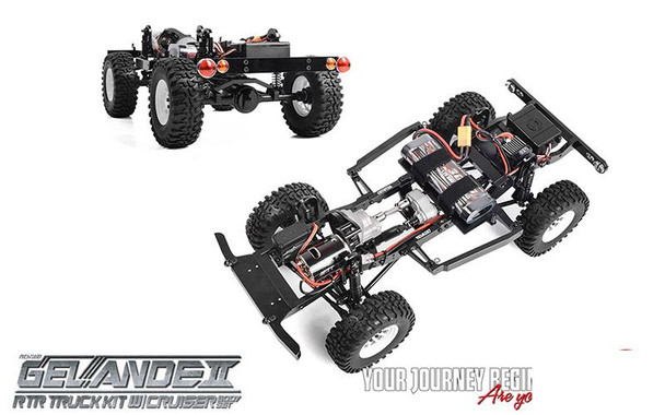 RC4WD Gelande II RTR Truck w/ Cruiser Body Set Z-RTR0047 RC4WD FJ40 RED G2 RC4WD Gelande II RTR Truck w/ Cruiser Body Set Z-RTR0047 RC4WD FJ40 RED G2
