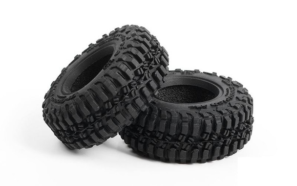 RC4WD BFGoodrich T/A KM3 1.0" Tires Z-T0200 Micro Tyre SCX24 24th 1" 50.3mm OD