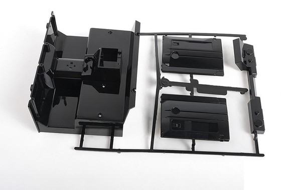 RC4WD 2015 Land Rover Defender D90 Interior Dash Door Panels Z-B0229 Cards RC