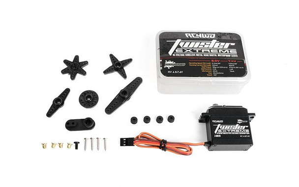 Twister Extreme Hi-Voltage Coreless Metal Gear Digital Waterproof Servo Z-E0125