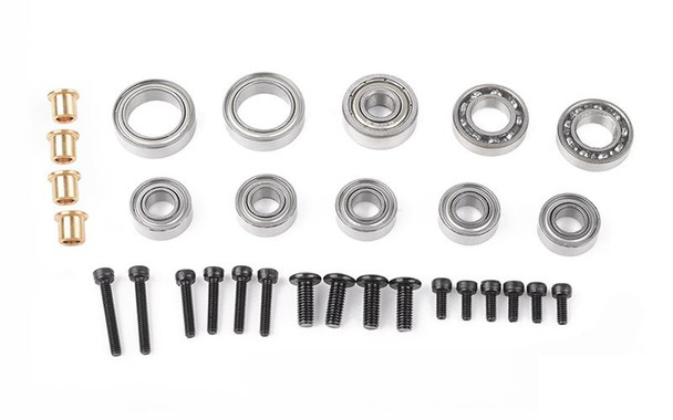 TEQ Ultimate Scale Cast Axle Service Kit FRONT Z-S1985 RC4WD Bearing TopHat Bush