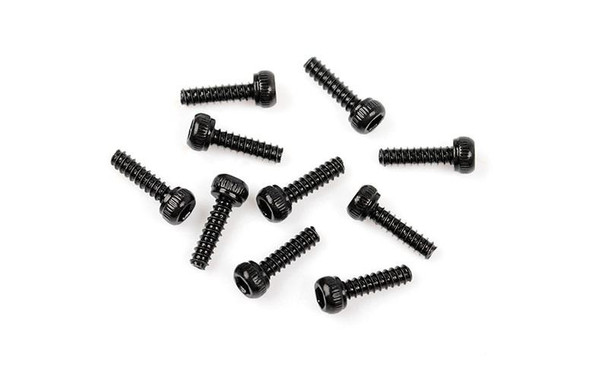 Socket Head Self Tapping Screws M1.6 X 6mm x10 BLACK Z-S2053 RC4WD Micro 24th