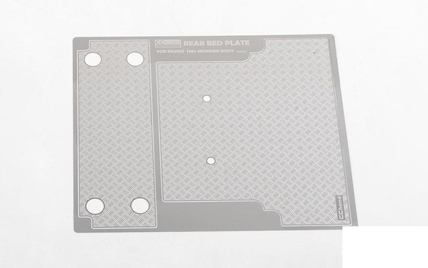 Diamond Plate Rear Bed for RC4WD 1985 Toyota 4Runner Hard Body VVV-C0749 RC