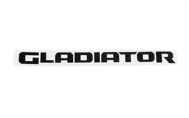 Gladiator Rear Logo Decal for Axial 1/10 SCX10 III Jeep JT Gladiator VVV-C1134 RC4WD