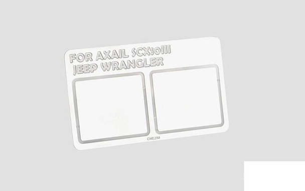 Mirror Decals for Axial 1/10 SCX10 III Jeep JLU Wrangler VVV-C1141 RC4WD Sticker