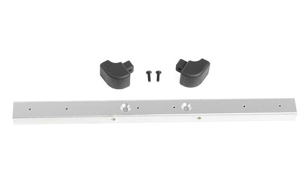 Classic Front Bumper for RC4WD Gelande II Rover Defender D90 SILVER VVV-C1116