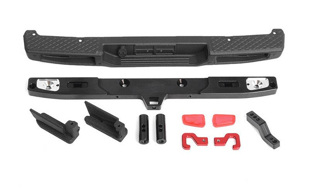 OEM Rear Bumper w/ Tow Hook for Axial 1/10 SCX10 III Jeep JT Gladiator VVV-C1132
