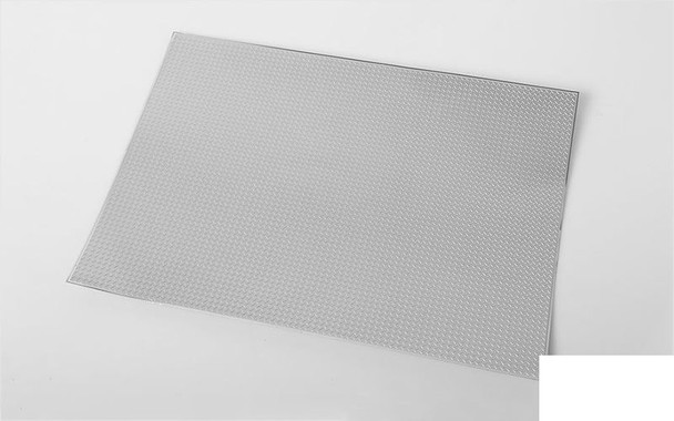 Scale Diamond Plate Aluminum Sheets (Style B) VVV-C0010 RC4WD Chequer 28x20cm