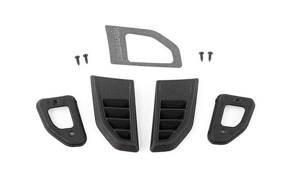Hood Vents for Traxxas TRX-4 2021 Bronco VVV-C1260 RC4WD Bonnet in cutout mask
