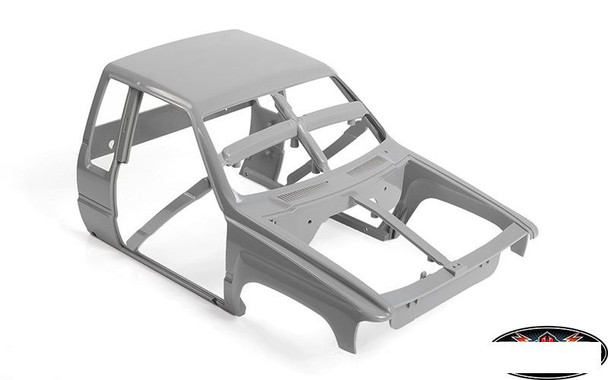 RC4WD 1987 Toyota XtraCab Main Cab Z-B0217 body shell Grey ABS