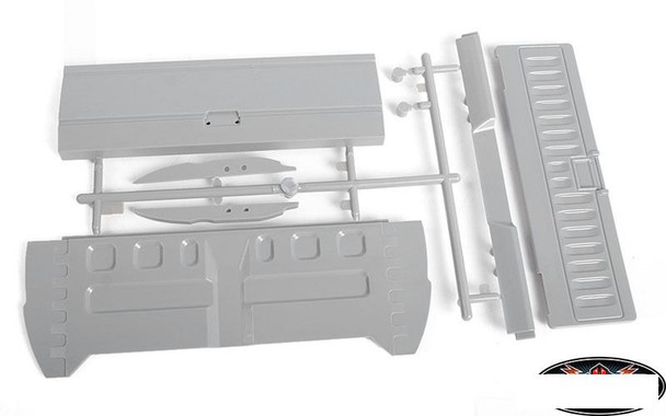 RC4WD 1987 Toyota XtraCab Tailgate and Cab Back Z-B0220 Panel boot ABS