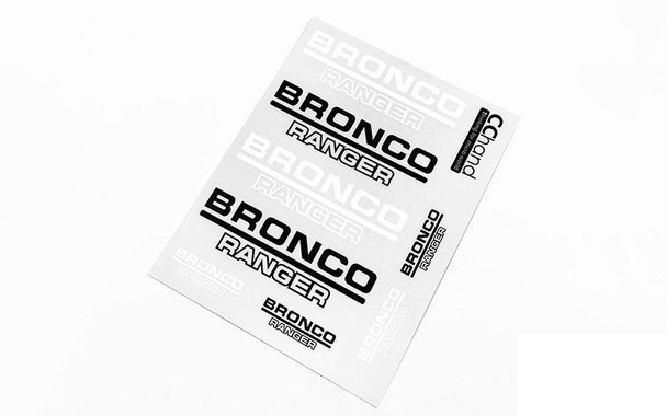 Body Decals for Traxxas TRX-4 '79 Bronco Ranger XLT (Style A) VVV-C0492 RC4WD