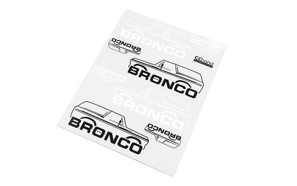 Body Decals for Traxxas TRX-4 '79 Bronco Ranger XLT (Style B) VVV-C0493 RC4WD