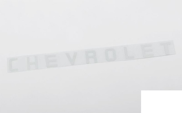 Rear Metal Logo for Axial SCX10 II 1969 Chevrolet Blazer (White) VVV-C0638 RC4WD