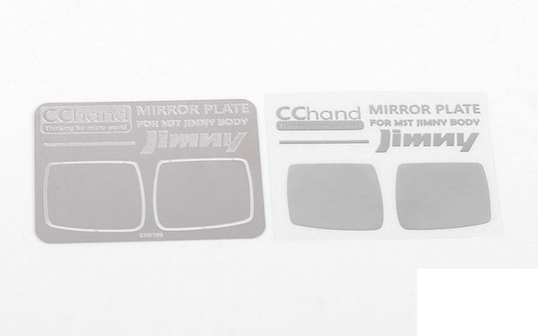 Mirror Decals for MST 1/10 CMX w/ Jimny J3 Body VVV-C0659 RC4WD inv back plate