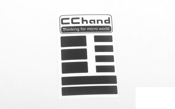 Metal Logo Decal Sheet for 1985 Toyota 4Runner Hard Body VVV-C0701 RC4WD