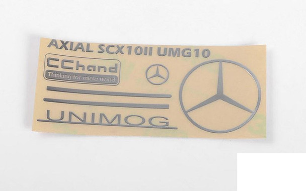 Emblem Set for Axial 1/10 SCX10 II UMG10 4WD Rock Crawler VVV-C0822 RC4WD