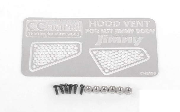 Side Metal Hood Vents for MST 1/10 CMX w/ Jimny J3 Body VVV-C0661 RC4WD