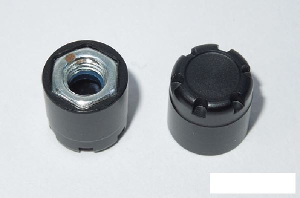 SSD M5 Scale Hubs BLACK SSD00532 Scaler hub replacement for wheel nut M 5