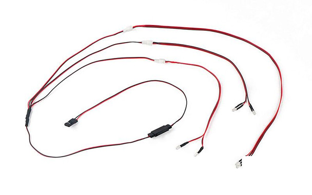 Basic LED Lighting System for KC HiLiTES Light Set Z-E0042 RC4WD WHITE 6x 3mm