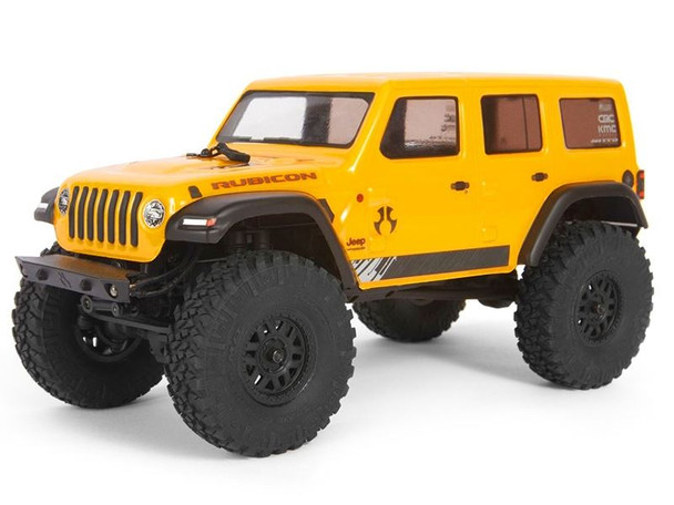 SCX24 2019 Jeep Wrangler JLU CRC 1/24 4WD-RTR YELLOW AXI00002V2T2 Axial SCX 24