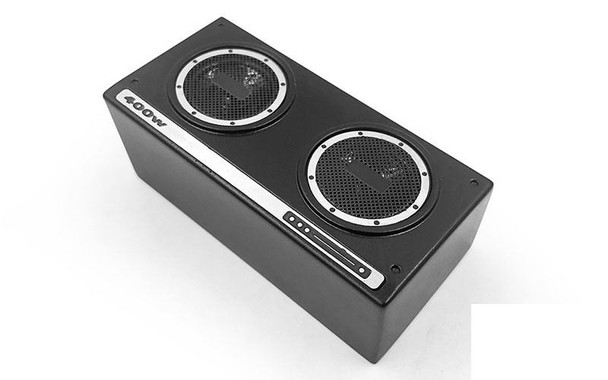 1/10 Subwoofer VVV-C0733 RC4WD 10th dual sud speaker box w/ grill details TOY