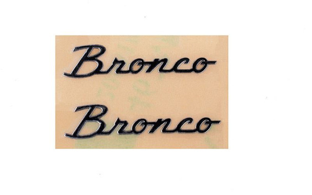 Body Decals for Traxxas TRX-4 2021 Ford Bronco BLACK VVV-C1330 RC4WD Badge Logo