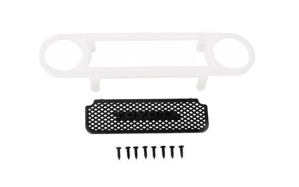 FJ40 White Grille for Vanquish VS4-10 Phoenix (Style A) VVV-C1331 RC4WD Rounded
