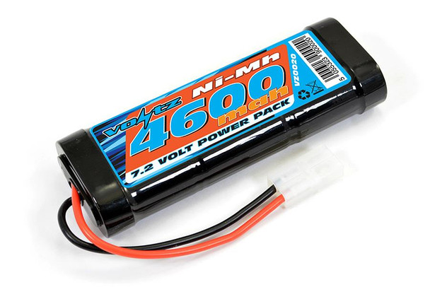 Voltz 4600mah 7.2v RC Stick Battery for scale truck car more runtime NiMh VZ0020