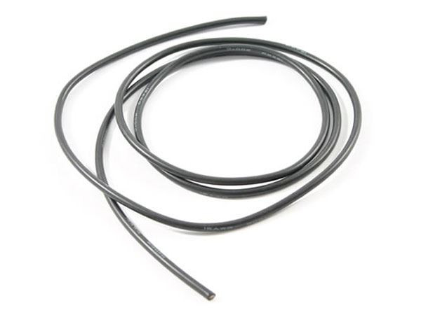 Etronix 12awg Silicone Wire BLACK 100cm ET0670BK Cable Motor Battery ESC RC