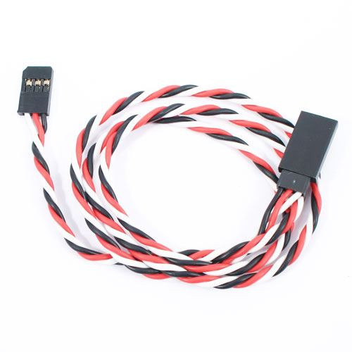 Etronix 120cm 22awg Futaba Twisted Extension Wire ET0740 Servo ESC Lead Cable RC